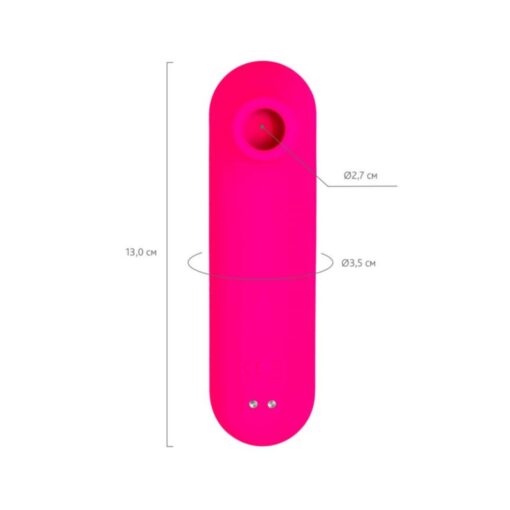 eroTeq Vacuum-Wave Clitoral Vibrator Molette Pink - Image 6