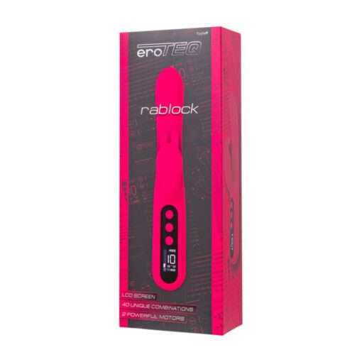 eroTeq G-Spot Rablock Rabbit Vibrator Pink - Image 7
