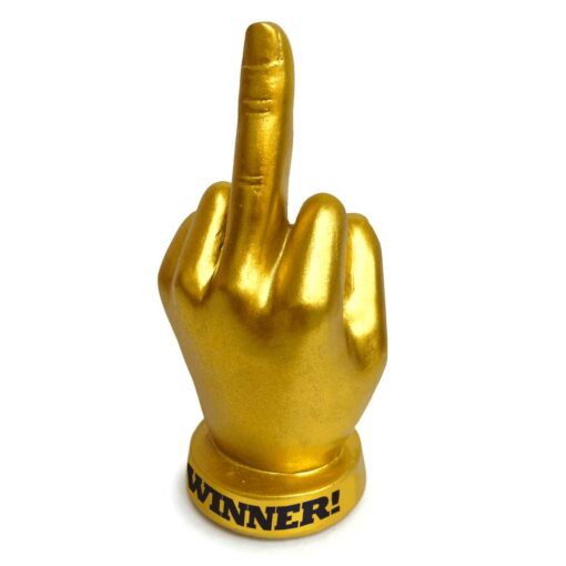 Golden FU Finger Trophy - Image 3
