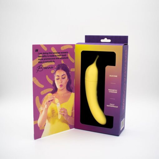 Banana Cream Air Pulse G-Spot Vibrator - Image 2