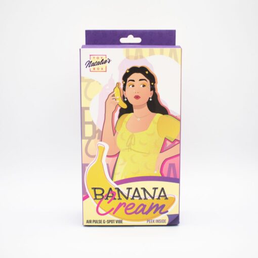 Banana Cream Air Pulse G-Spot Vibrator - Image 4