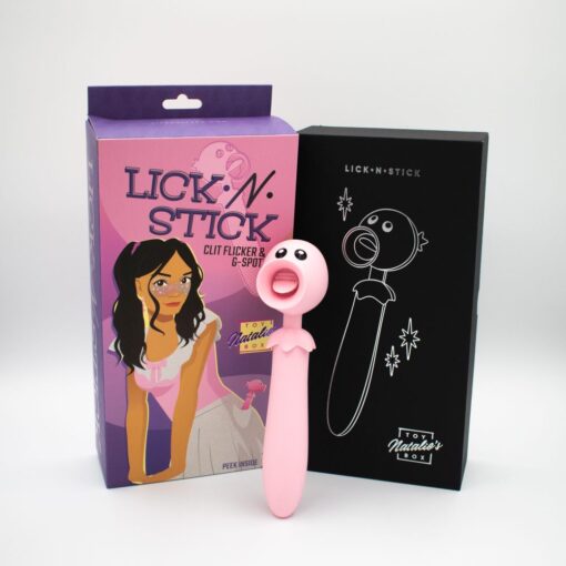 Lick N' Stick Clit Flicker G-Spot Vibrator - Image 3