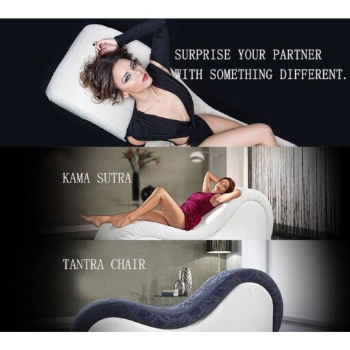 Kama Sutra Mebon Chaise Love Lounge Brown - Image 3