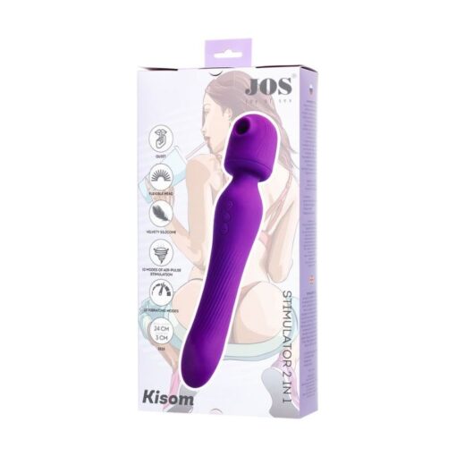 JOS Kisom 2 In 1 Wand Stimulator - Image 4