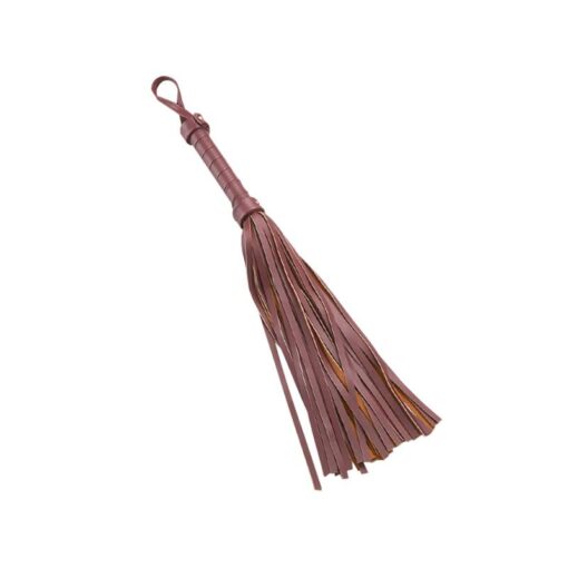8 Pc Deluxe Bondage Play Kit Burgundy Gold - Image 6