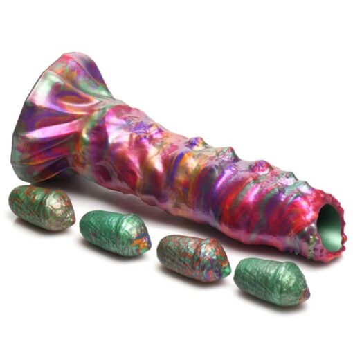 Larva Silicone Ovipositor Dildo w/ Eggs - Image 4