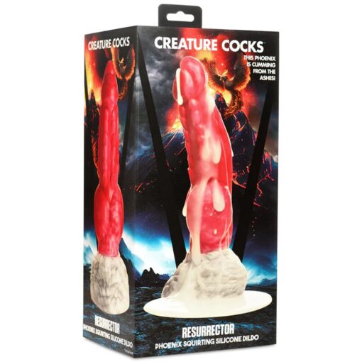 Resurrector Phoenix Squirting Silicone Dildo - Image 7