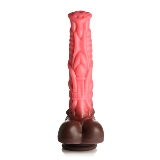 Deluxe Centaur Thrusting & Vibrating Silicone Dildo - Image 2
