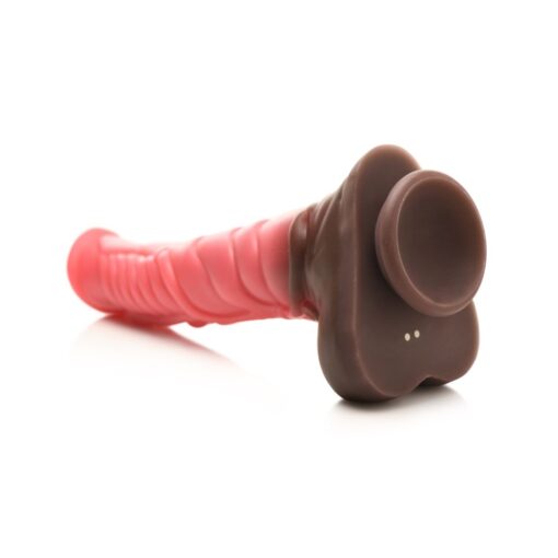 Deluxe Centaur Thrusting & Vibrating Silicone Dildo - Image 6