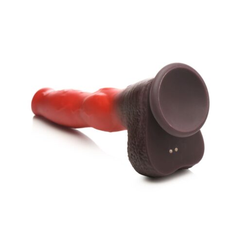 Ramming Hound Thrusting & Vibrating Silicone Dildo - Image 5