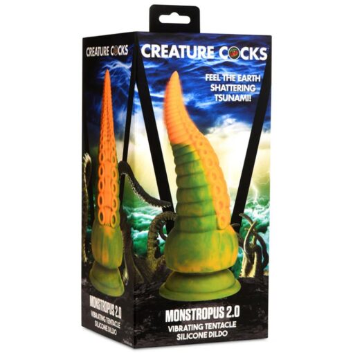 Monstropus 2.0 Vibrating Tentacle Silicone Dildo - Image 6
