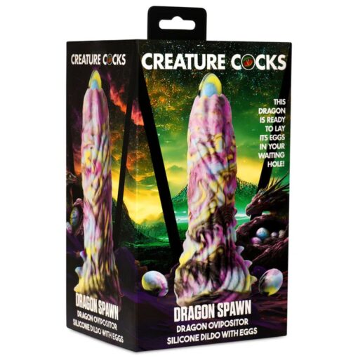 Dragon Spawn Dragon Ovipositor Silicone Dildo with Eggs - Image 7