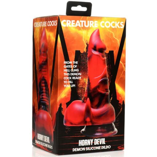 Creature Cocks Horny Devil Demon Silicone Dildo - Image 8