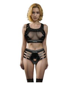 Rebellion Reign Iconic Harness Strap on Set M/L