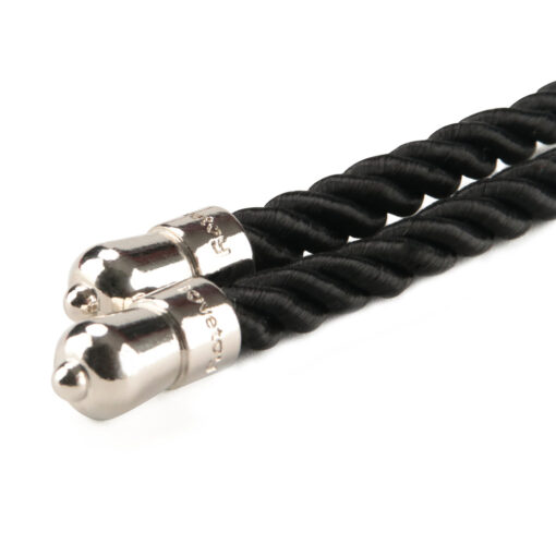 Rebellion Reign Ebony 10m Silky Bondage Rope Black - Image 5