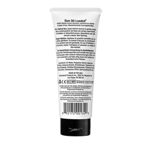 Gun Oil Loaded 3.3oz/100ml Tube - Image 2