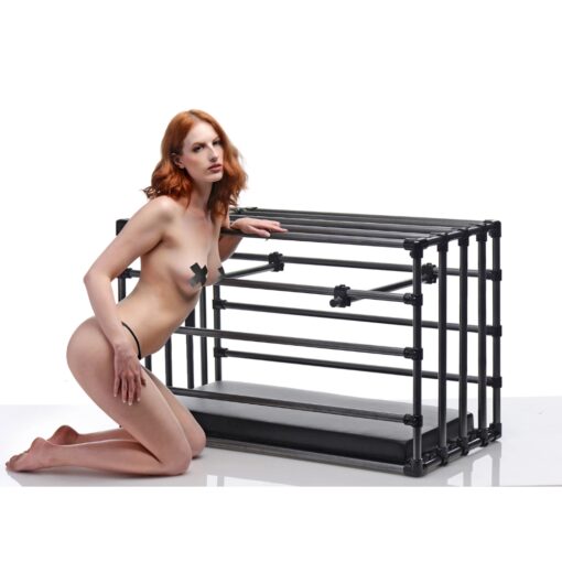 Kennel Adjustable Puppy Cage with Padded Board - Image 4