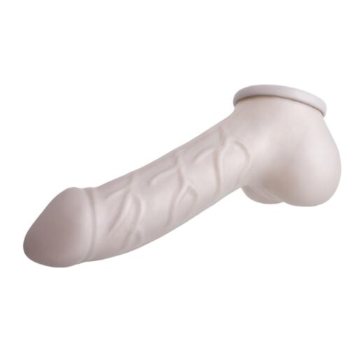 Carlos Latex Cock Sleeve Silver - Image 2