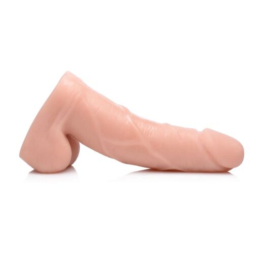 Large Bulge Soft Packer Dildo Light Skin Tone - Image 2