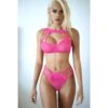 Tribal Mesh 2 Pc Set Fuchsia