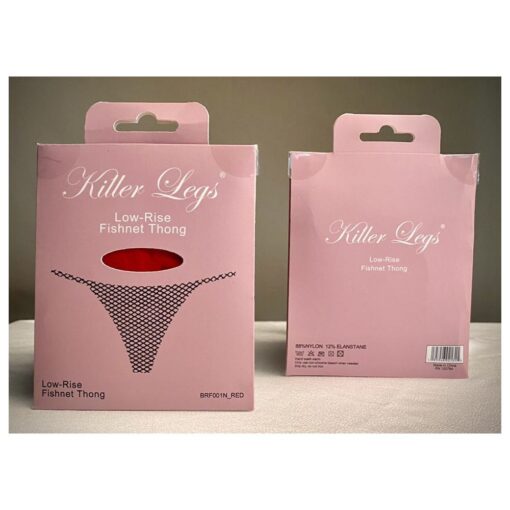 Mesh Net G-String Black - Image 4