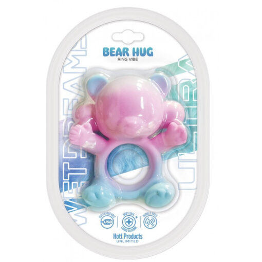 Wet Dreams Ultra 20 Mode USB Silicone Bear Hug Cock Ring - Image 2