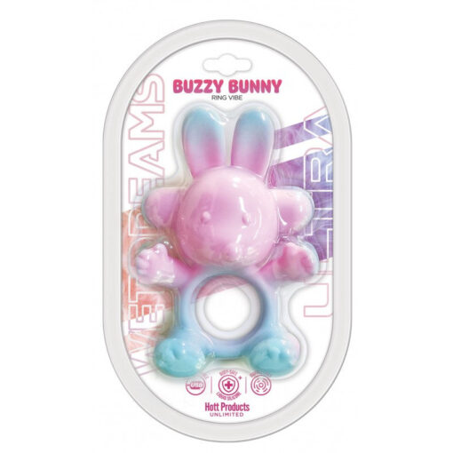 Wet Dreams Ultra 20 Mode USB Silicone Buzzy Bunny Cock Ring - Image 2