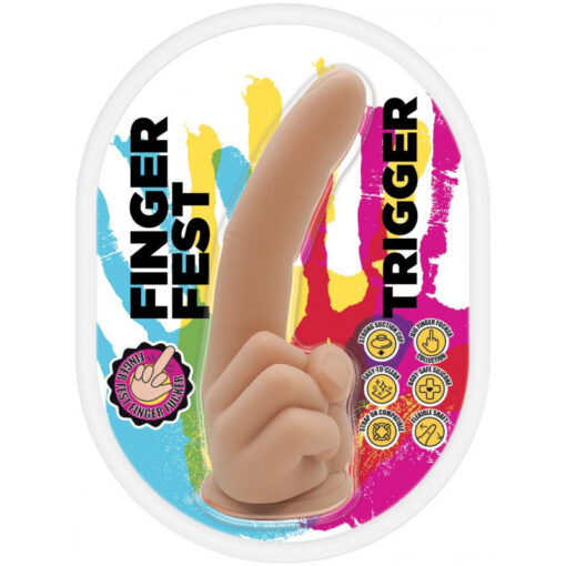 Finger Fest Dildo Trigger Flesh - Image 2