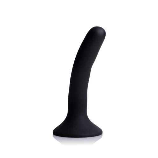 Black Silicone Strap-On Dildo Small - Image 7