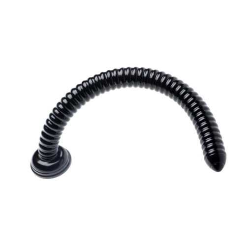 Hosed 19in Ribbed Anal Snake - Image 2