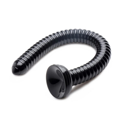 Hosed 19in Ribbed Anal Snake - Image 6