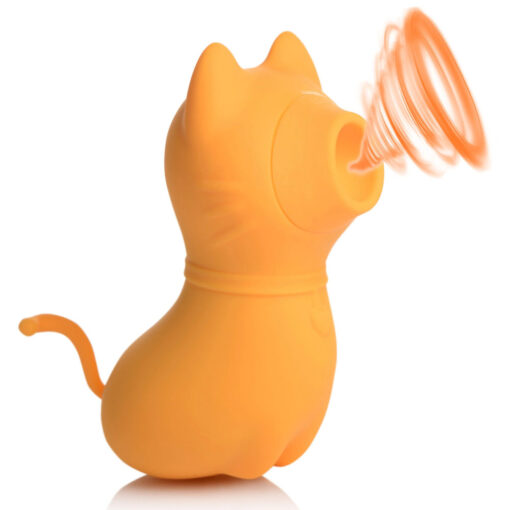 Sucky Kitty 7X Clitoral Stimulator Orange - Image 3