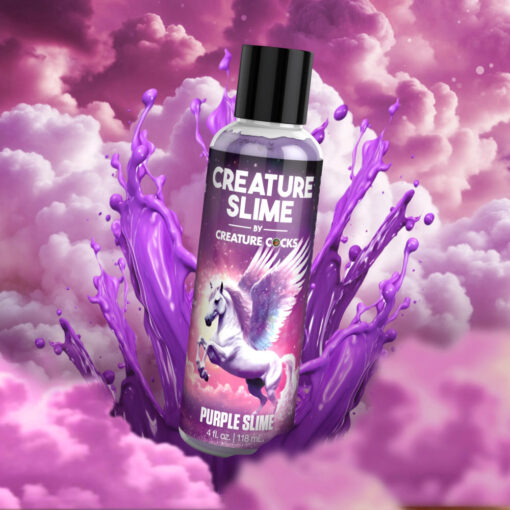 Creature Slime Purple Slime Water Based Lubricant 4oz - Image 4