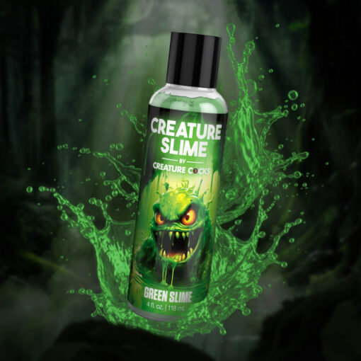 Creature Slime Green Slime Water Based Lubricant 4oz - Image 3