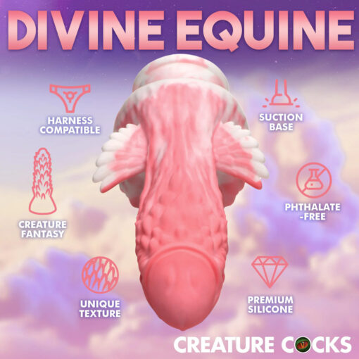 Pegasus Pecker Winged Silicone Dildo - Image 8