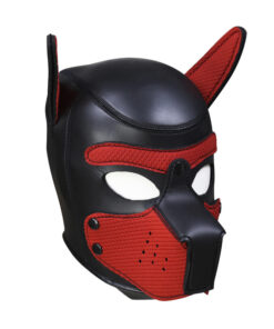 Puppy Play Mask Red