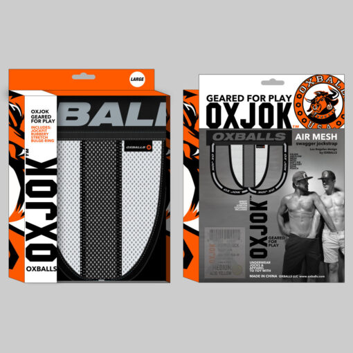 Oxballs Airmesh Swagger Jockstrap Ice White - Image 4