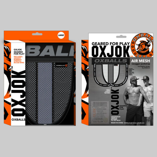Oxballs Airmesh Swagger Jockstrap Tar Black - Image 4