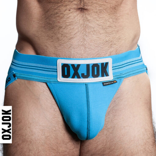 Oxballs Slingjock Upthrust Slider-Strap Jock Pool Blue - Image 5