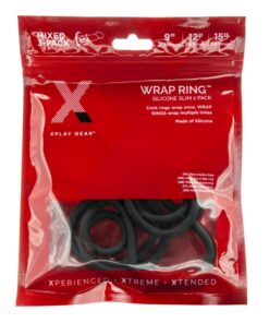 Xplay 3 Pk Silicone Thin Wrap Ring