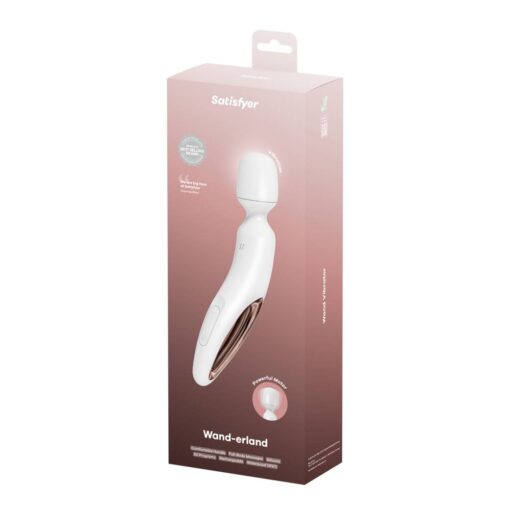 Satisfyer Wand-erland 50 Mode White Body Wand - Image 5