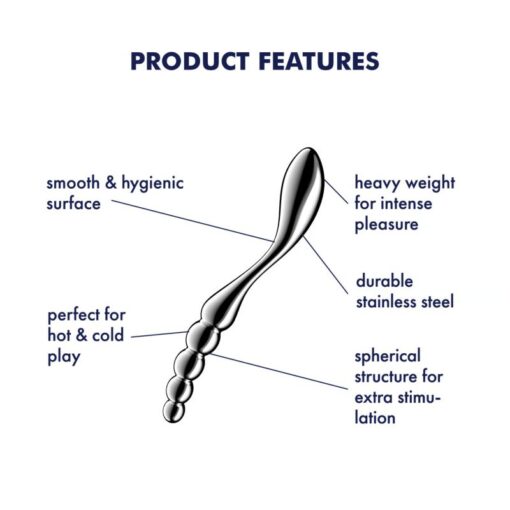 Satisfyer Star Force 1 Metal Dildo - Image 4