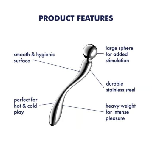 Satisfyer Star Force 2 Metal Dildo - Image 4