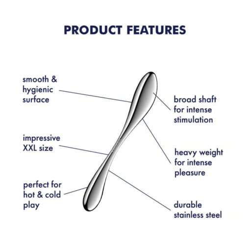 Satisfyer Star Force 3 Metal Dildo - Image 4