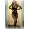 Too Many Diamonds Fishnet Tights Black