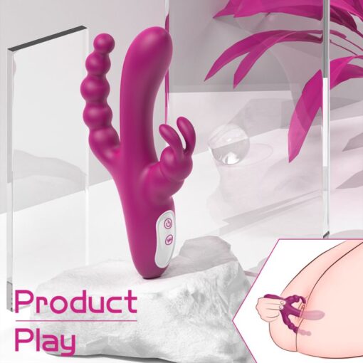 Joker Triple Ecstasy Vibrator - Image 3