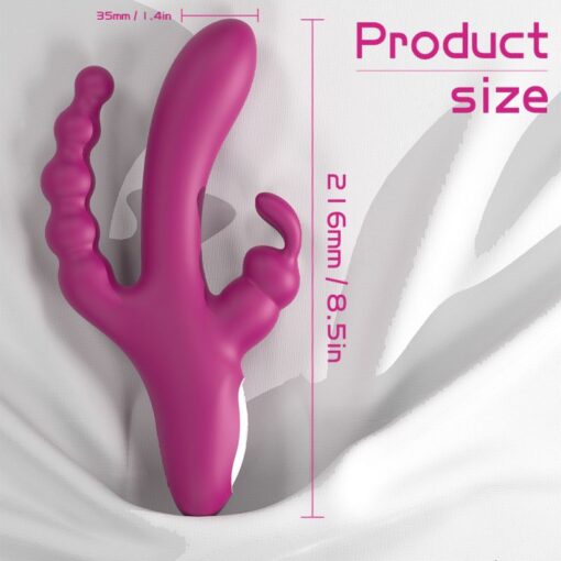 Joker Triple Ecstasy Vibrator - Image 4