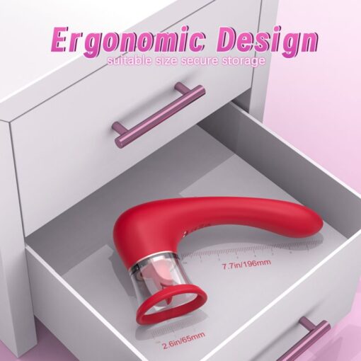 3-in-1 Sucking Licking Vibrating Vaginal Stimulator - Image 6