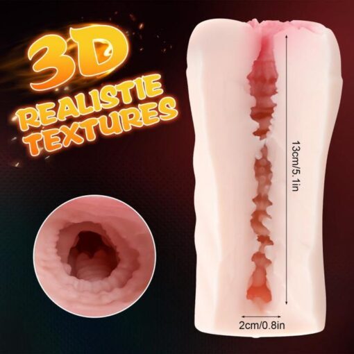 Penny Pussy Dual Layer Vibrating Masturbator - Image 2
