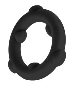 Spinner Silicone Ring Black